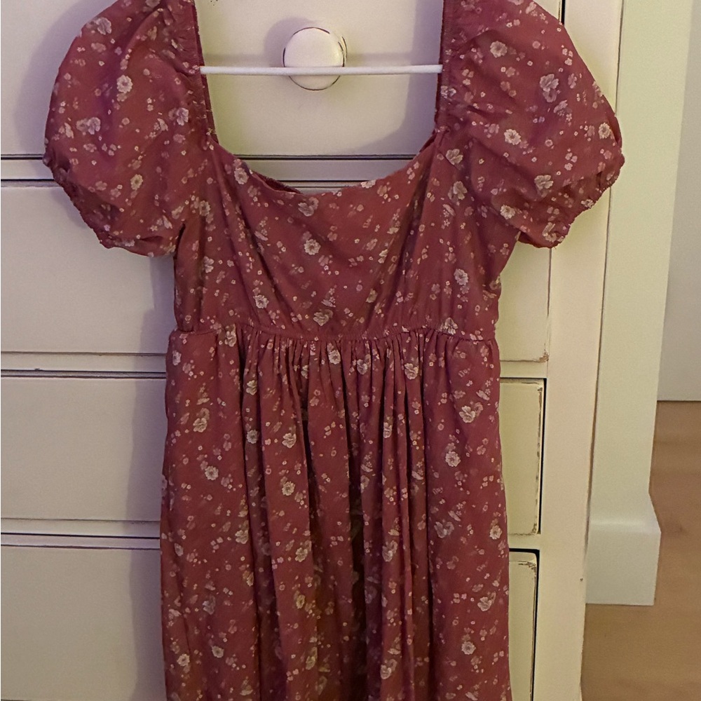Floral Pinkso Dress